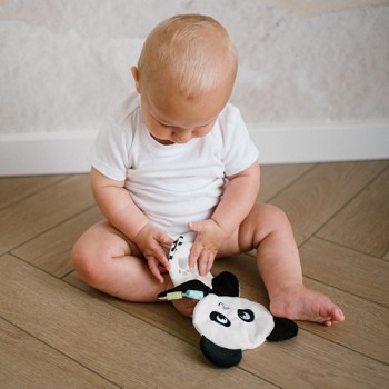 BABYONO Hračka maznáčik Panda Polly 3m+