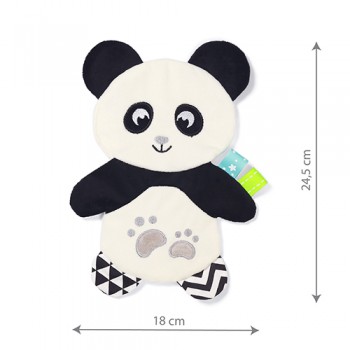 BABYONO Hračka maznáčik Panda Polly 3m+