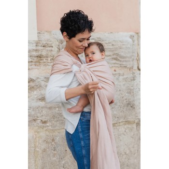 BOBA Nosič detí / šatka Ring Wrap - Peony