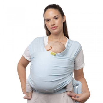 BOBA Nosič detí / šatka Wrap Serenity - Light Blue