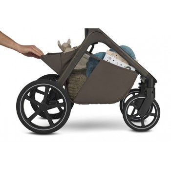 EASYWALKER Kočík kombinovaný Zoey Chestnut Brown + CYBEX Aton B2 i-Size + základňa