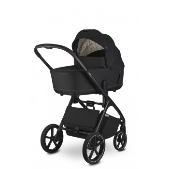 EASYWALKER Kočík kombinovaný Zoey Pure Black + CYBEX Aton B2 i-Size + základňa