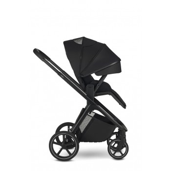 EASYWALKER Kočík kombinovaný Zoey Pure Black + CYBEX Aton B2 i-Size + základňa