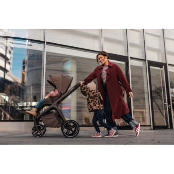 EASYWALKER Kočík kombinovaný Zoey Sage Green + CYBEX Aton B2 i-Size + základňa