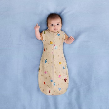 ERGOPOUCH Zavinovačka a vak na spanie 2v1 Cocoon Birthday Blobs 3-6 m, 6-8 kg, 1 tog
