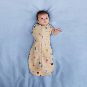 ERGOPOUCH Zavinovačka a vak na spanie 2v1 Cocoon Birthday Blobs 6-12 m, 8-10 kg, 1 tog