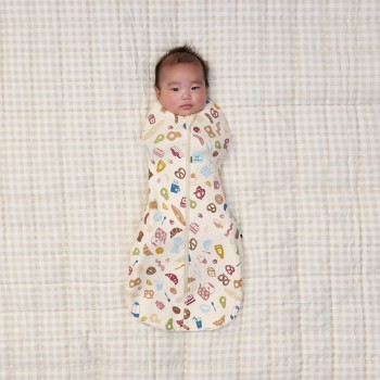 ERGOPOUCH Zavinovačka a vak na spanie 2v1 Cocoon Bon Appetit 0-3 m, 3-6 kg, 0,2 tog