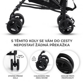 KINDERKRAFT Kočík golfový Tik Beige