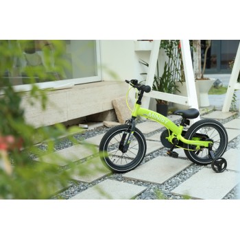 QPLAY Bicykel Miniby 3v1 Green, vek 2 - 8 rokov