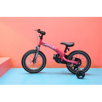 QPLAY Bicykel Miniby 3v1 Grey, vek 2 - 8 rokov