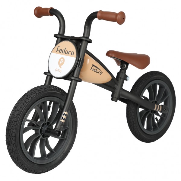 QPLAY Odrážadlo Feduro Beige, vek 3-6 rokov