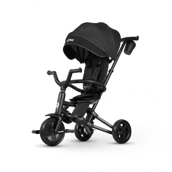 QPLAY Trojkolka Nova Niello Black, skladacia, vek 10-72 mesiacov QPLAY Trojkolka Nova Niello Black, skladacia, vek 10-72 mesiacov