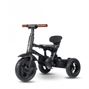 QPLAY Trojkolka Rito Deluxe Grey, 6 v 1, vek 10-72 mesiacov