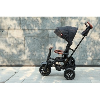 QPLAY Trojkolka Rito Deluxe Grey, 6 v 1, vek 10-72 mesiacov
