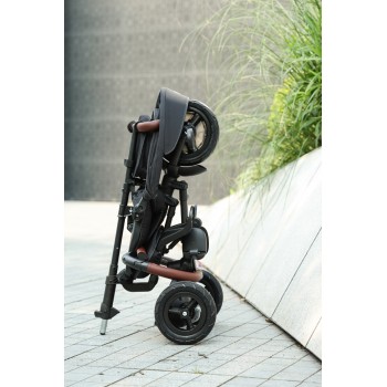 QPLAY Trojkolka Rito Deluxe Grey, 6 v 1, vek 10-72 mesiacov