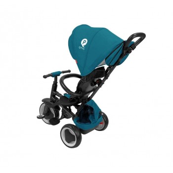 QPLAY Trojkolka Rito eva plus Green-blue 10-72 mesiacov