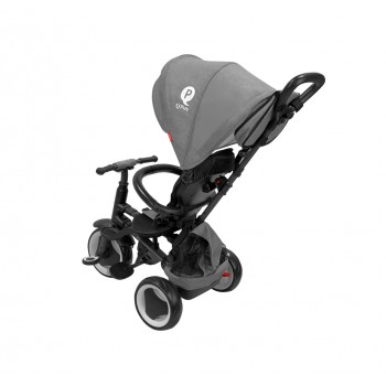 QPLAY Trojkolka Rito eva plus Grey, vek 10-72 mesiacov