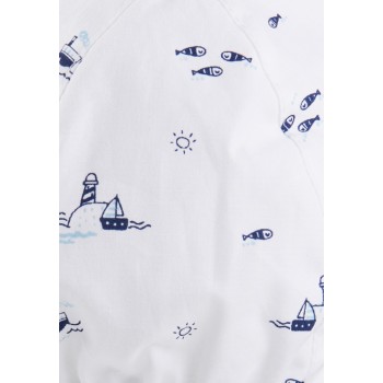 STERNTALER Čiapka so šiltom na zaväzovanie majáky chlapec-37 cm-2-3 m