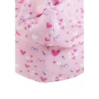 STERNTALER Čiapka s UV filtrom 50+ srdiečka dievča-47 cm-9-12 m