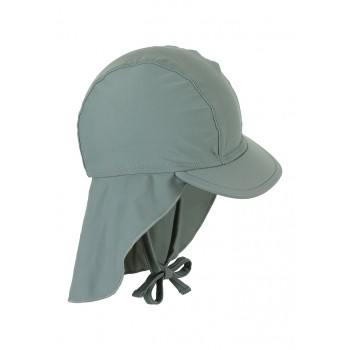 STERNTALER Šiltovka do vody s ochranou krku na zaväzovanie zelená uni- 47 cm 9-12 m