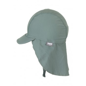 STERNTALER Šiltovka do vody s ochranou krku na zaväzovanie zelená uni- 47 cm 9-12 m