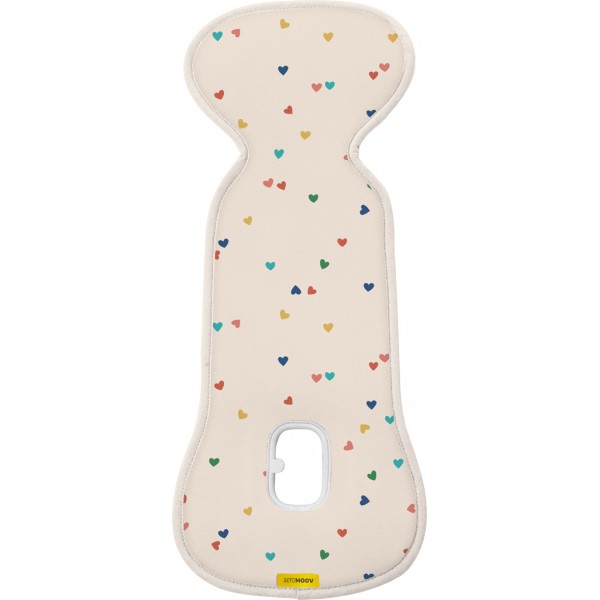 AEROMOOV Vložka do autosedačky Confetti Hearts 0-13kg Limited