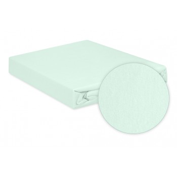 BABYMATEX Plachta nepremokavá Jersey 70x140 cm mätová