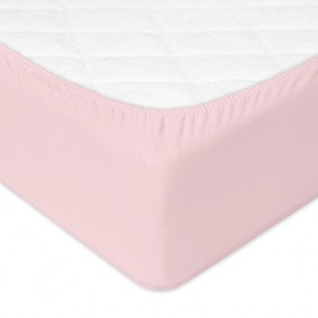 BABYMATEX Plachta nepremokavá Jersey 70x140 cm ružová
