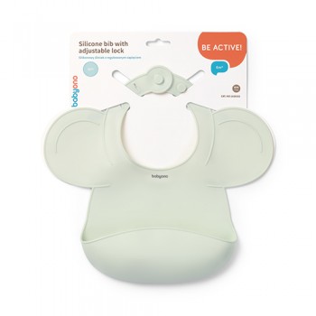 BABYONO Podbradník silikónový - Beige