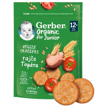 GERBER Krekry s rajčinami Organic 100 g