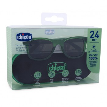 CHICCO Okuliare slnečné zelené kol. 2025, 24m+