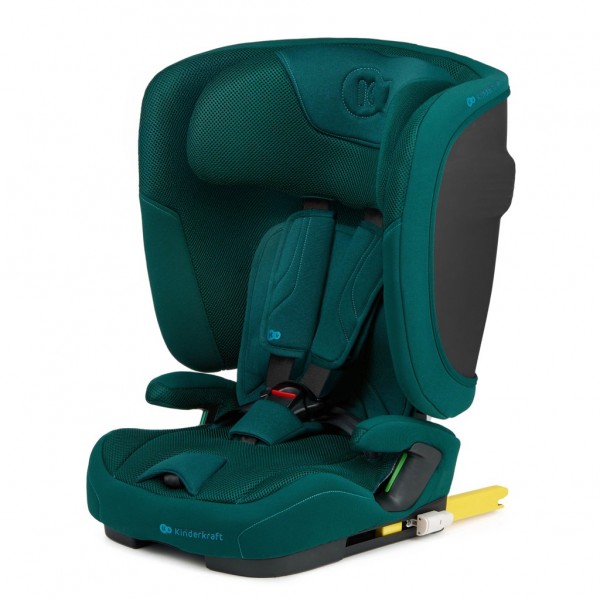 KINDERKRAFT Autosedačka Fix2Go i-Size 76-150 cm Green
