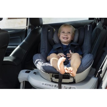 PETITE&MARS Autosedačka Reversal II Isofix Grey (0-18 kg)