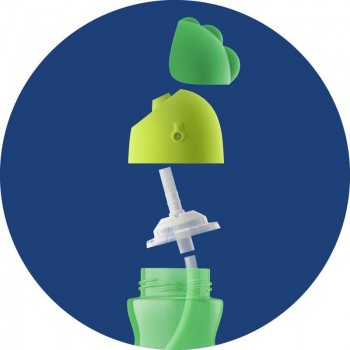 Philips AVENT Hrnček 200 ml Bendy s ohybnou slamkou dievča+darček PETITE&MARS Miska 6m+