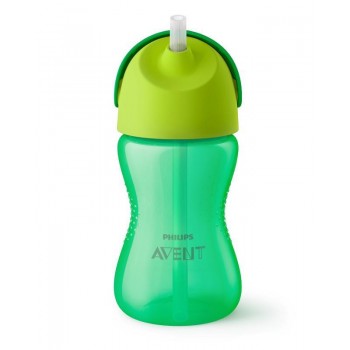 Philips AVENT Hrnček 300 ml Bendy s ohybnou slamkou chlapec+darček PETITE&MARS Miska 6m+