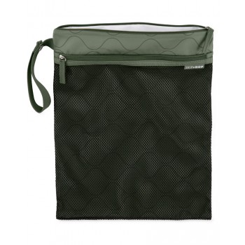SKIP HOP Vrecko nepremokavé Grab & go Dark sage 30 x 38 cm