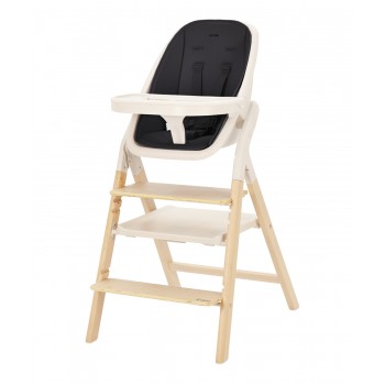 Carrello ERGO CRL-16701-lehátko, detská stolička, prídavná stolička a učiaca veža Obsidian Black