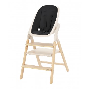 Carrello ERGO CRL-16701-lehátko, detská stolička, prídavná stolička a učiaca veža Obsidian Black