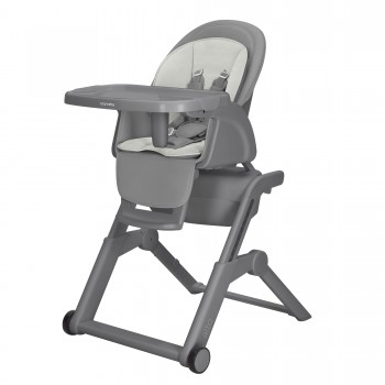 Carrello Alto jedálenská stolička a hojdačka CRL-10307 Solid Grey