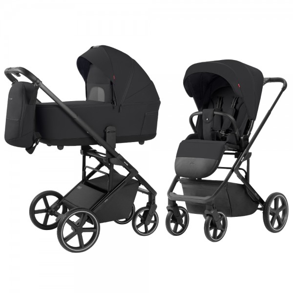 Baby stroller 2in1 CARRELLO Alfa CRL-6522 Rock Black