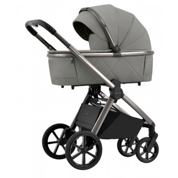 Baby stroller 2in1 CARRELLO Omega CRL-6530/1 2025 Superb Grey