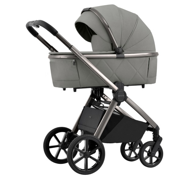 Baby stroller 2in1 CARRELLO Omega CRL-6530/1 2025 Superb Grey