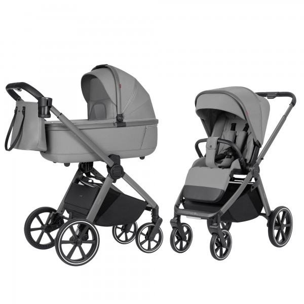Baby stroller 2in1 CARRELLO Omega CRL-6531 Cliff Grey