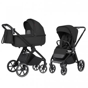 Baby stroller 2in1 CARRELLO Omega CRL-6531 Denim Black