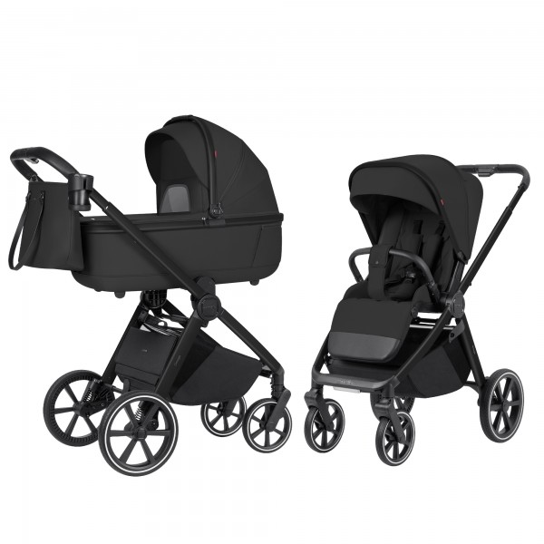 Baby stroller 2in1 CARRELLO Omega CRL-6531 Denim Black