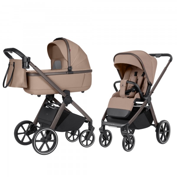 Baby stroller 2in1 CARRELLO Omega CRL-6531 Paper Beige