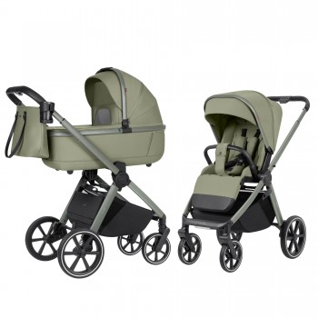 Baby stroller 2in1 CARRELLO Omega CRL-6531 Tropical Green
