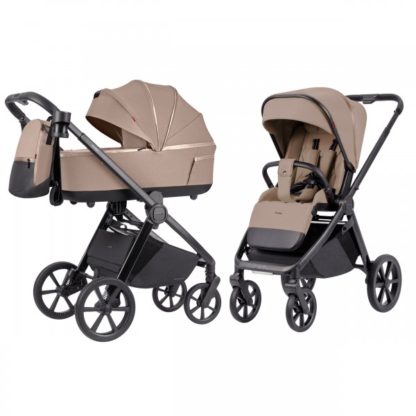 Baby stroller 2in1 CARRELLO Omega Plus CRL-6540/1 2025 Asteroid Beige