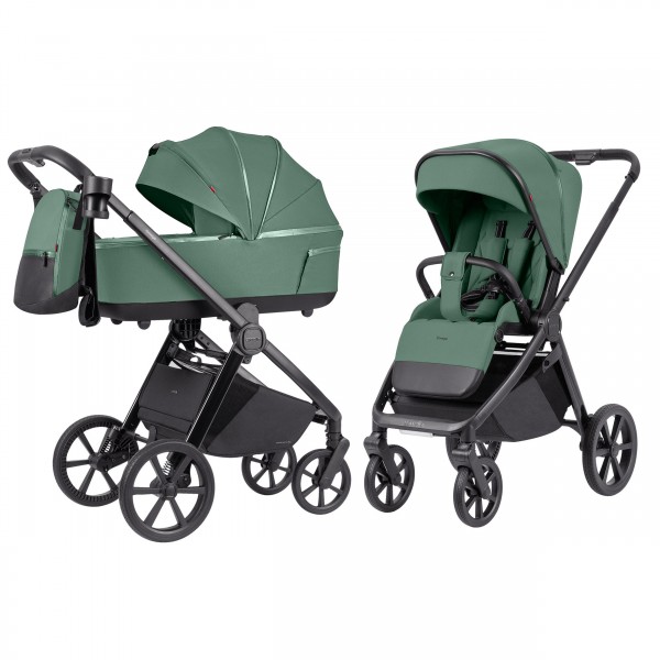 Baby stroller 2in1 CARRELLO Omega Plus CRL-6540/1 2025 Nova Green