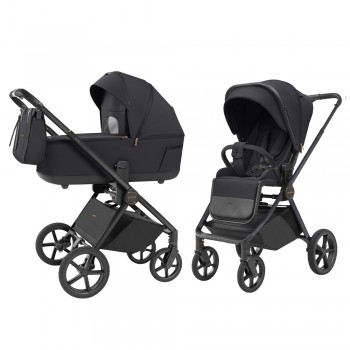 Baby stroller 2in1 CARRELLO Ultra CRL-6527 Basalt Black